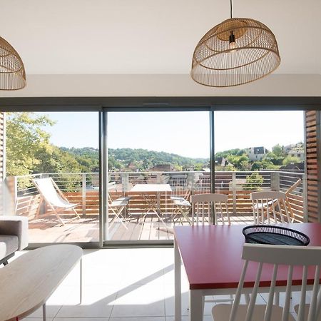 "Le Soleil Levant" Avec Balcon Et Parking Prive, 2 Adultes Et 1 Enfant Sarlat-la-Canéda Eksteriør bilde